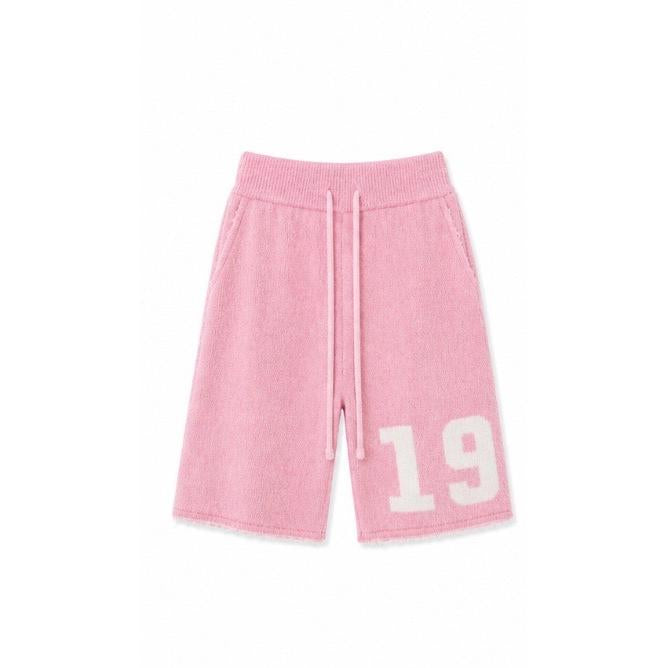 WUNNABE ATTA MOHAIR SHORTS - PINK