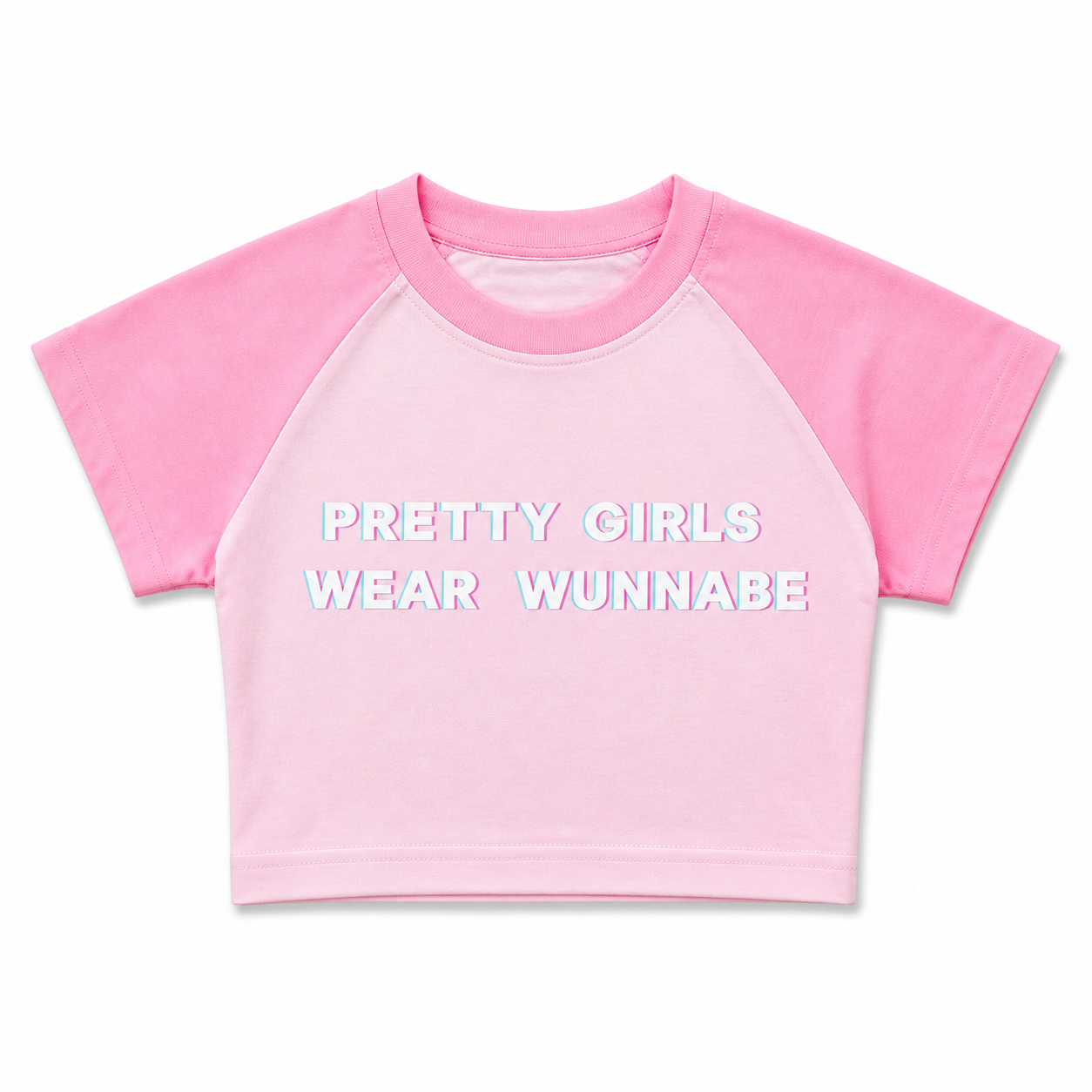 WUNNABE YAA CROPTOP - PINK